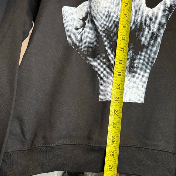 •NWT• Homme + Femme LA Black Twisted Fingers Cream • Men’s Large - Picture 7 of 10